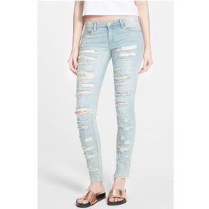 Blanknyc Dreamathon Destructed Skinny Jeans